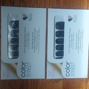 Retired Bundle of 2 Color Street Holidaze Nail Polish Strips Brand New, Sealed